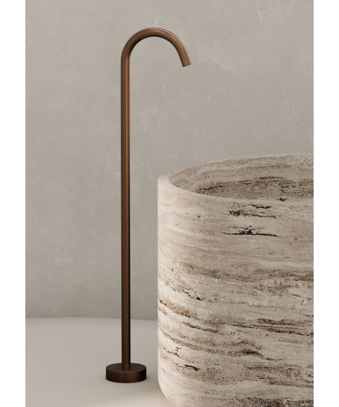 Miscelatore vasca freestanding e incassato - Leros