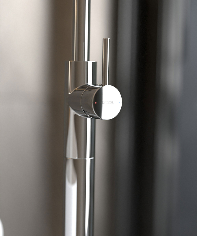 Rubinetto miscelatore per vasca monocolonna Cromato - Corbeau