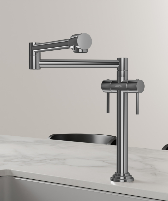Rubinetto cucina stile retrò