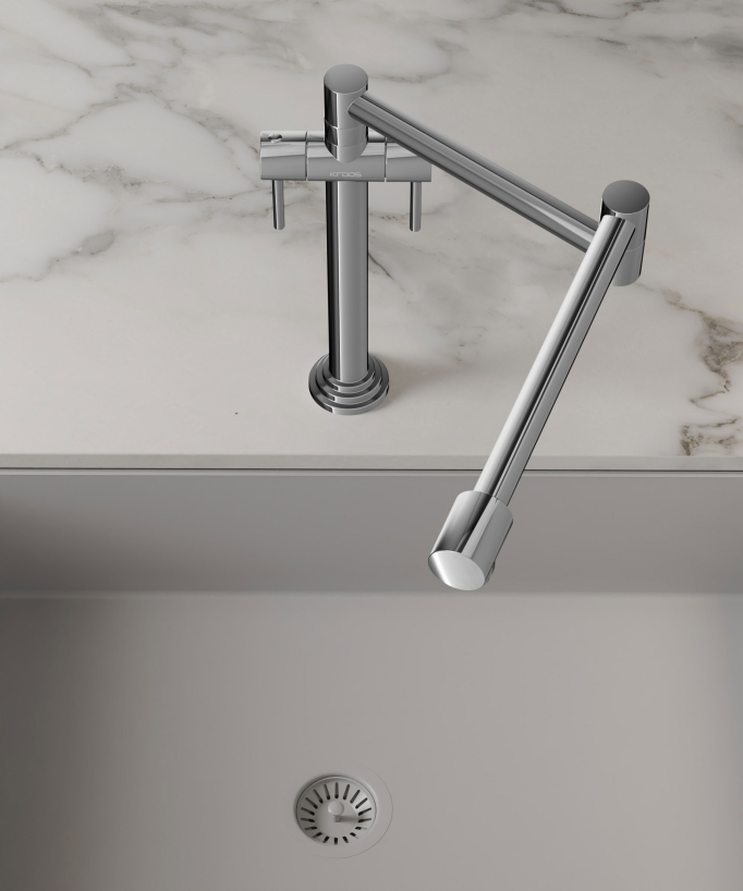 Rubinetto cucina stile retrò