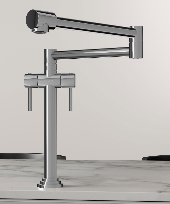 Rubinetto cucina stile retrò