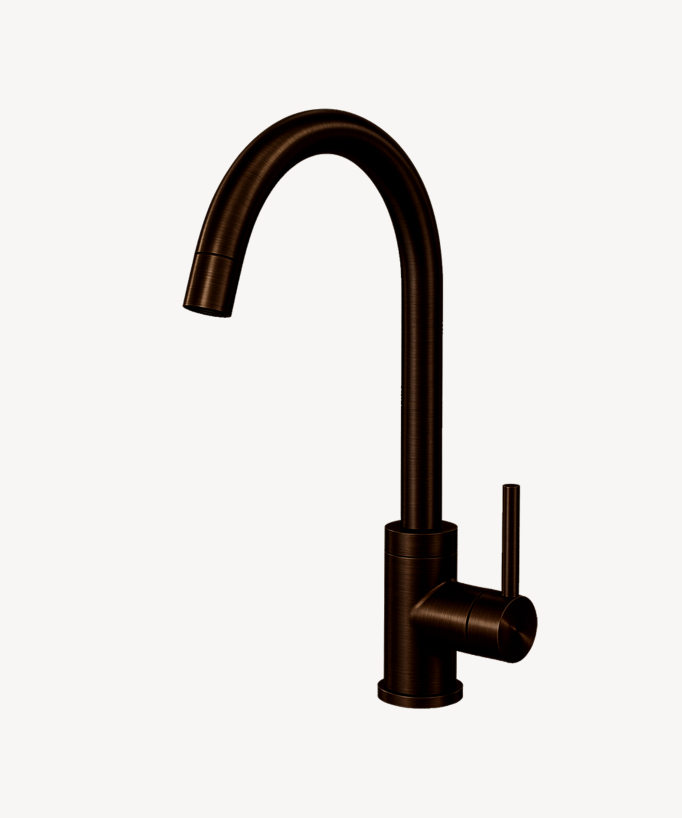 Miscelatore lavello Moka spazzolato - Corbeau