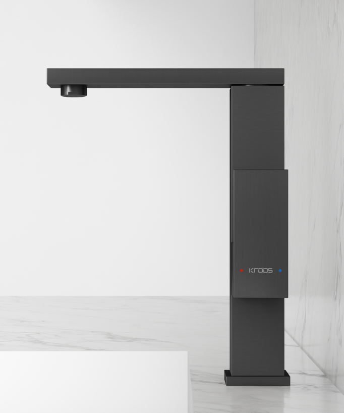 Rubinetto miscelatore cucina Gun metal - Sirius