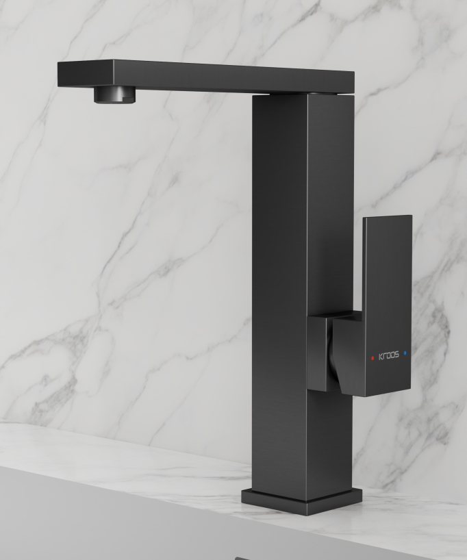 Rubinetto miscelatore cucina Gun metal - Sirius