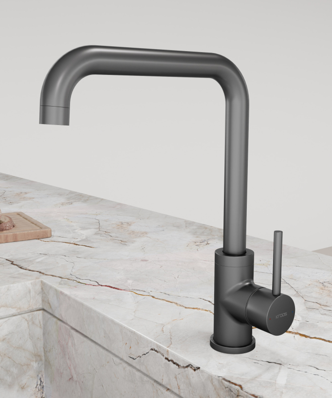 Miscelatore cucina Gun metal - Corbeau