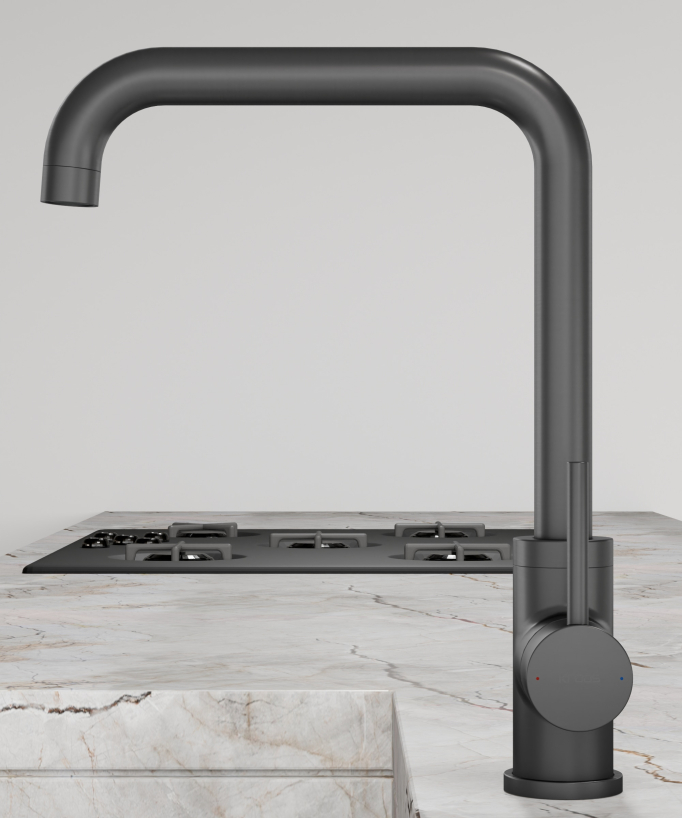 Miscelatore cucina Gun metal - Corbeau