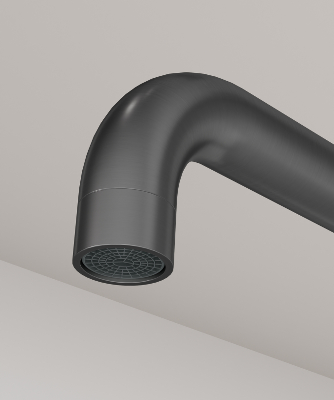 Miscelatore cucina Gun metal - Corbeau