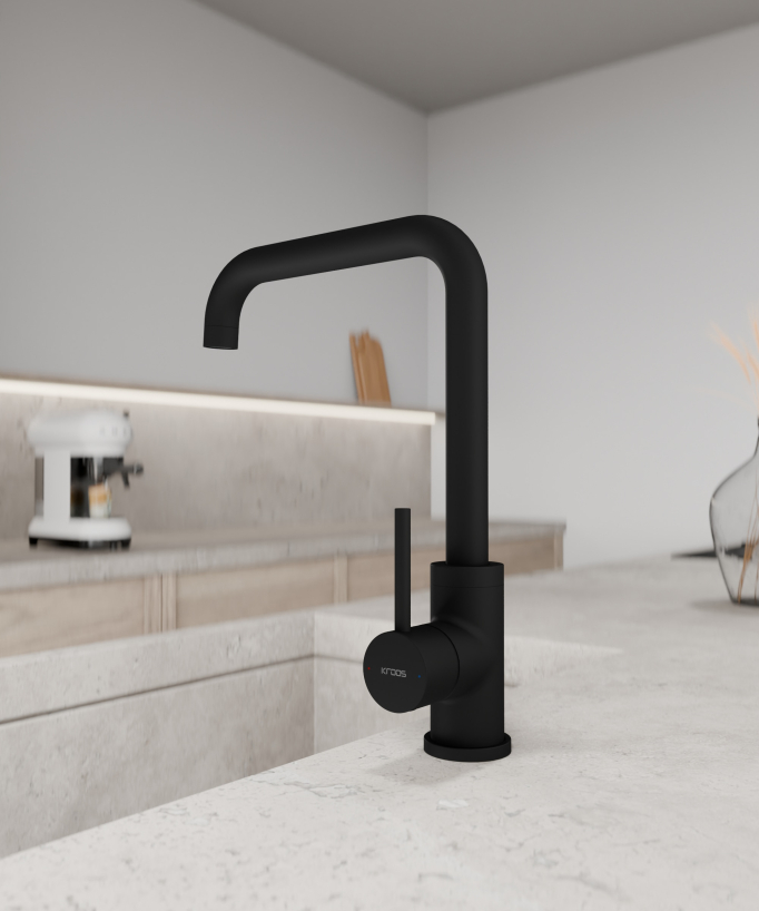 Miscelatore cucina Nero - Corbeau