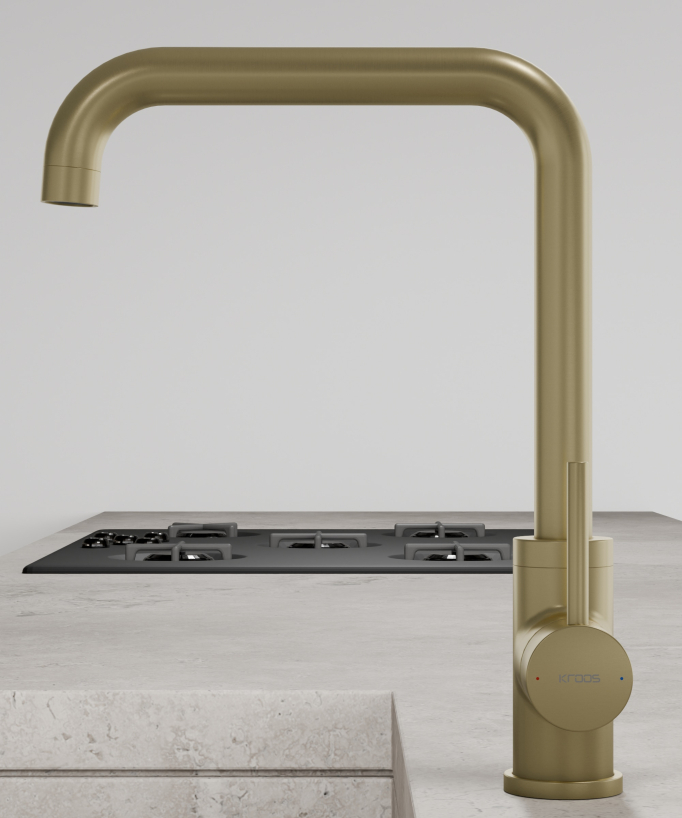 Miscelatore cucina Oro spazzolato - Corbeau