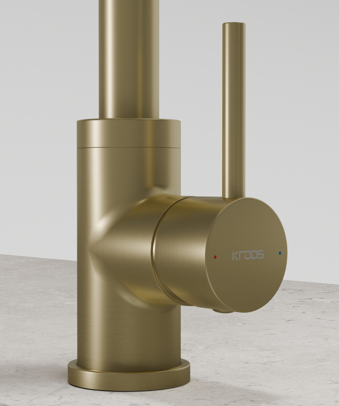 Miscelatore cucina Oro spazzolato - Corbeau