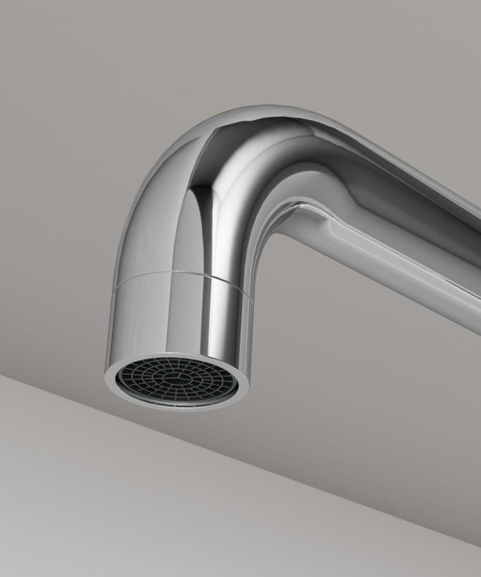 Miscelatore cucina Cromato - Corbeau