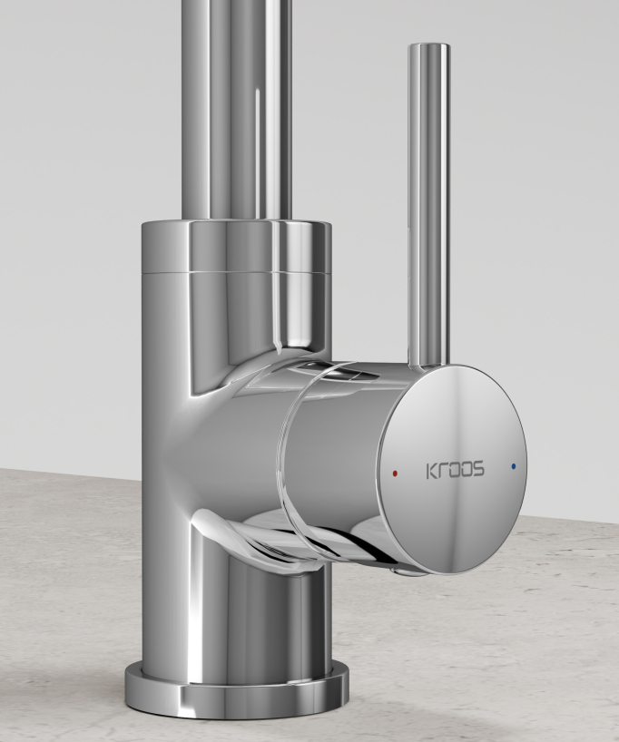 Miscelatore cucina Cromato - Corbeau