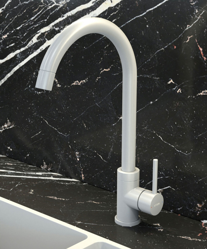 Miscelatore cucina bianco - Corbeau - small