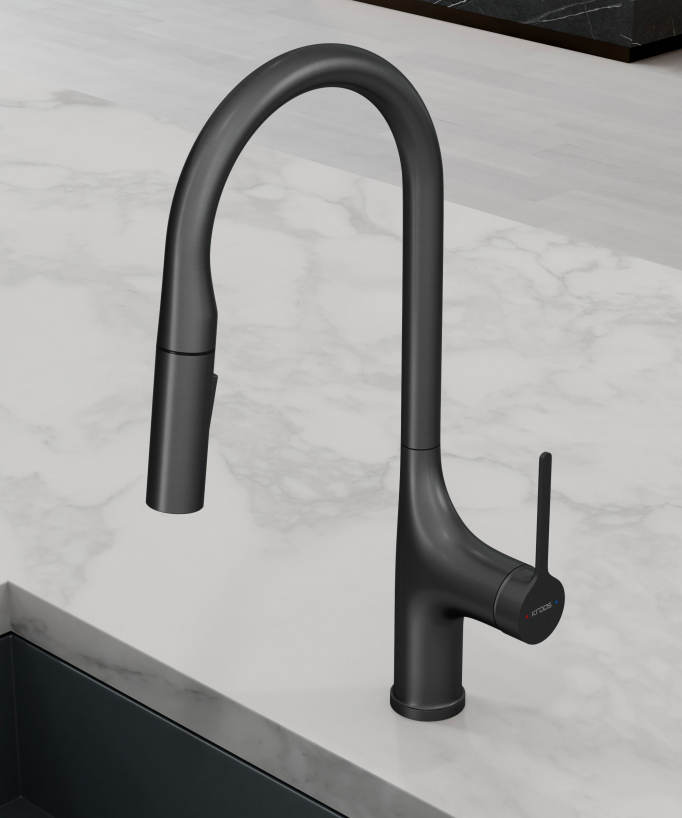 Rubinetto miscelatore cucina contemporaneo