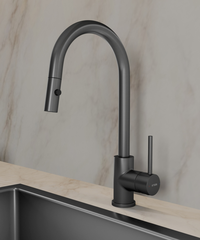 Miscelatore cucina con doccetta - Corbeau