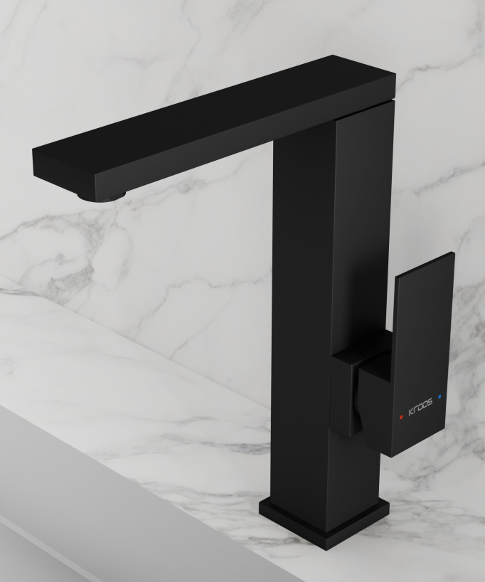 Rubinetto miscelatore lavello nero - Sirius