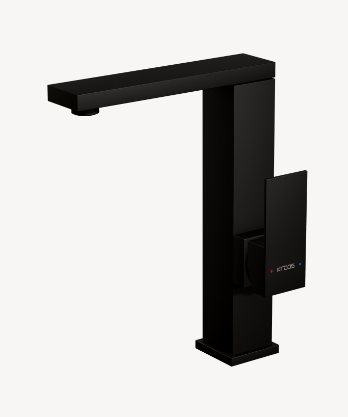 Rubinetto miscelatore lavello nero - Sirius