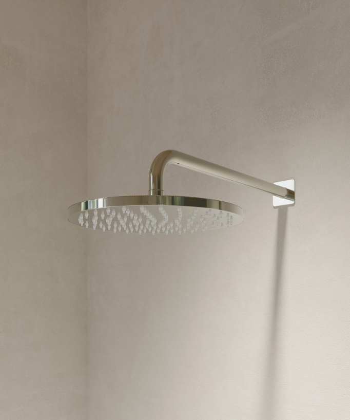 Set miscelatore doccia termostatico a incasso Champagne - Fiumina