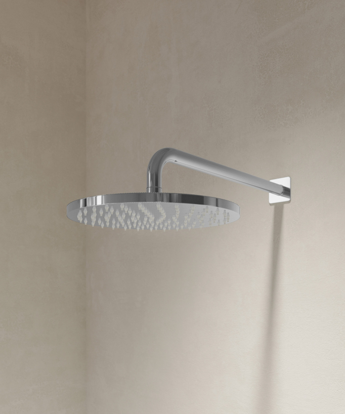 Set miscelatore doccia termostatico a incasso Cromato - Fiumina
