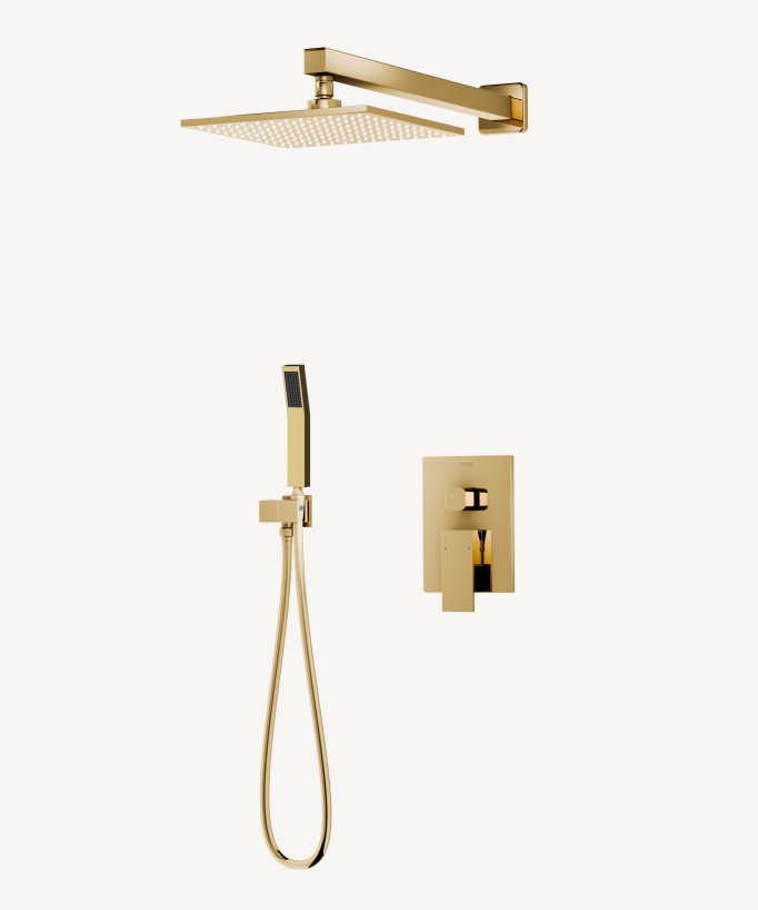 Miscelatore da incasso per doccia Oro - Sirius - small