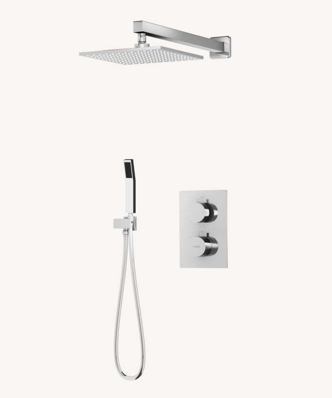 Kit miscelatore termostatico da incasso per doccia - Sirius