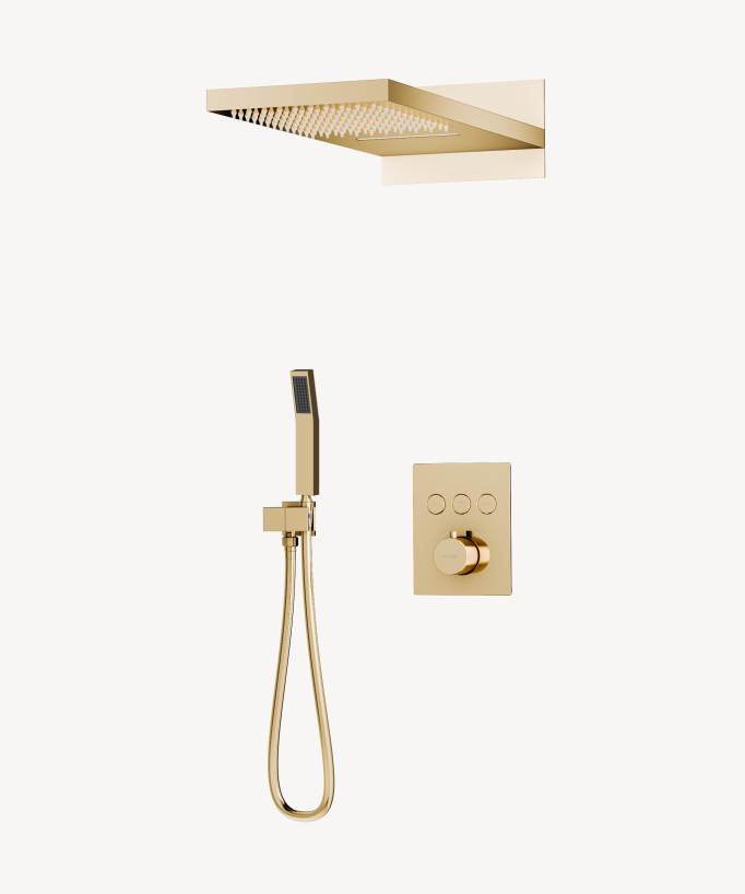 Pannello doccia termostatico con effetto cascata - Sirius