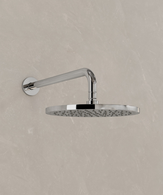 Set doccia incasso senza regolazione di portata Cromato - Leros