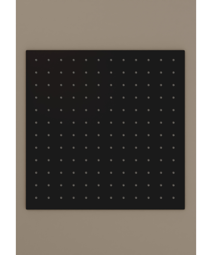 Gruppo doccia a soffitto nero - Sirius