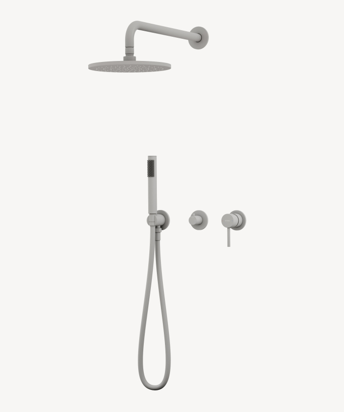 Colonna doccia incasso 3 fori Bianco - Corbeau