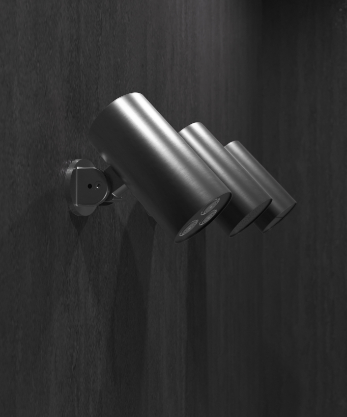 Set miscelatore termostatico multispray con doccetta orientabile Gun metal - Corbeau