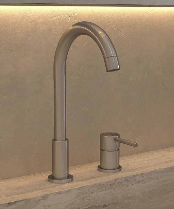 Miscelatore per lavabo 2 fori - Corbeau