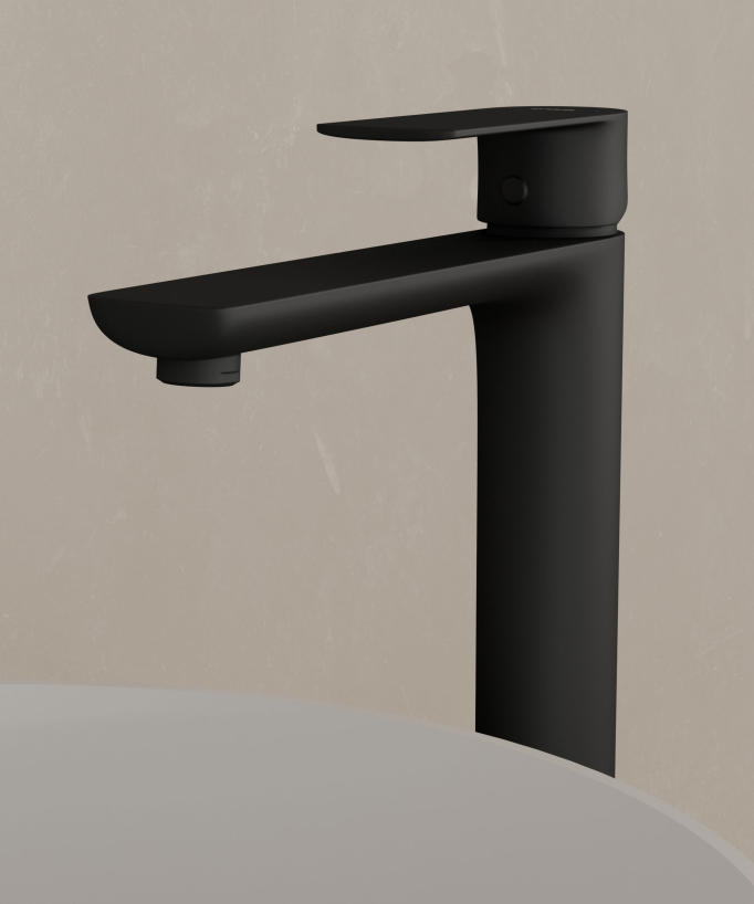Miscelatore lavabo nero - Nunki