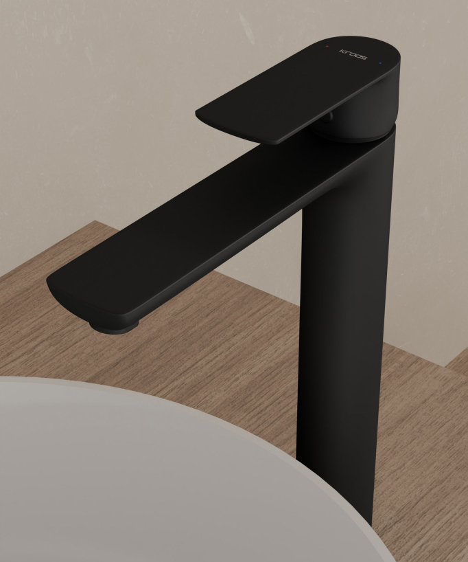 Miscelatore lavabo nero - Nunki