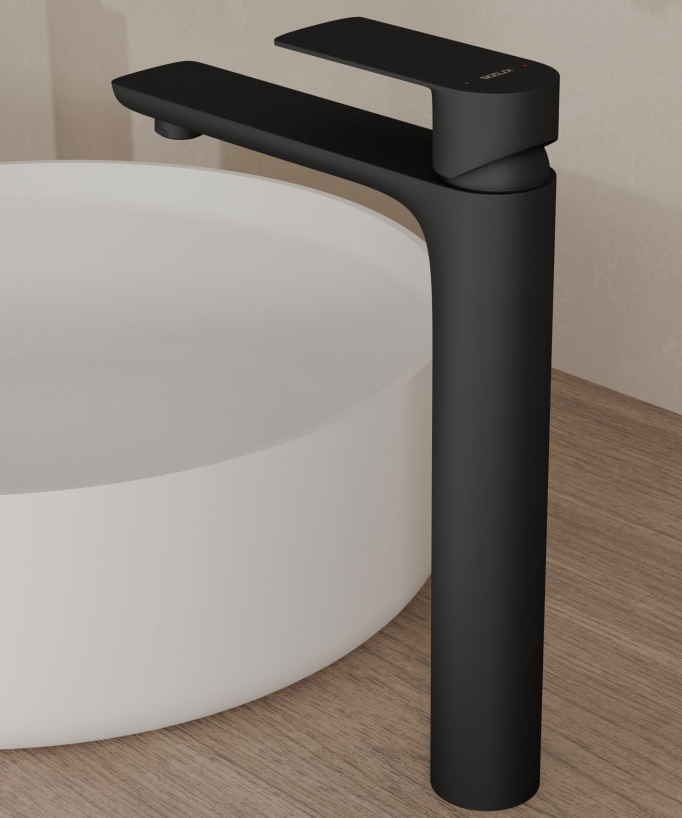 Miscelatore lavabo nero - Nunki