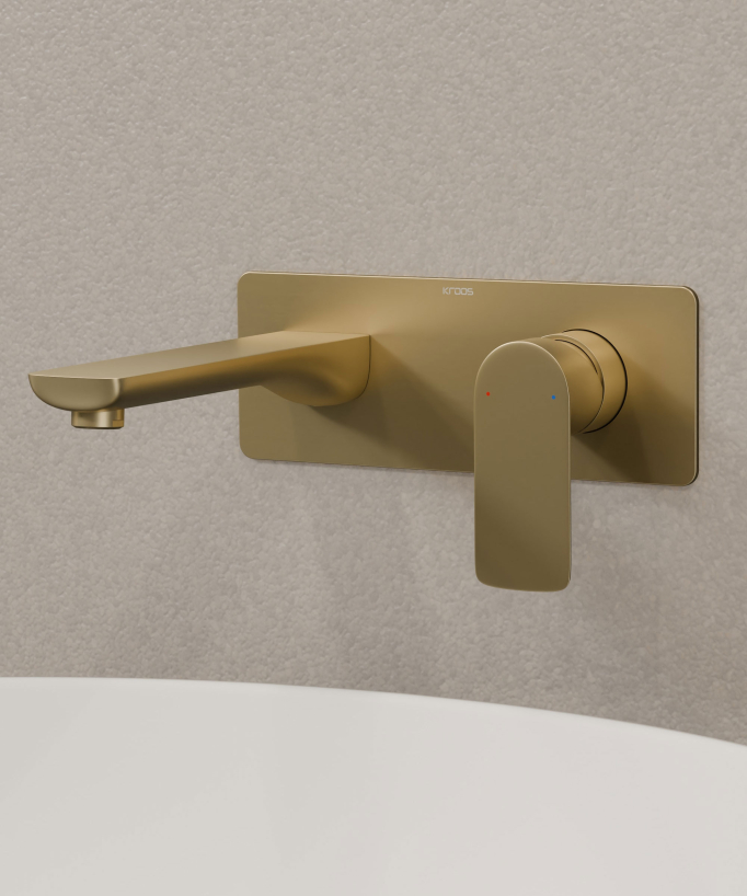 Miscelatore da incasso per lavabo - Nunki