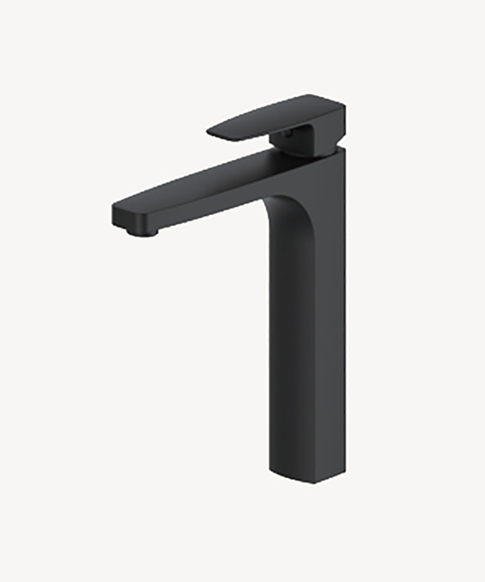 Miscelatore per lavabo - Nero - small