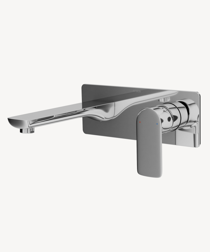 Miscelatore lavabo da incasso cromato - Nunki - small