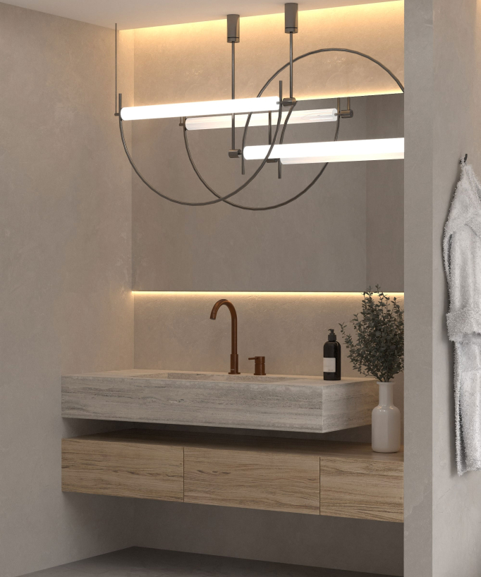 Miscelatore lavabo 2 fori - Corbeau