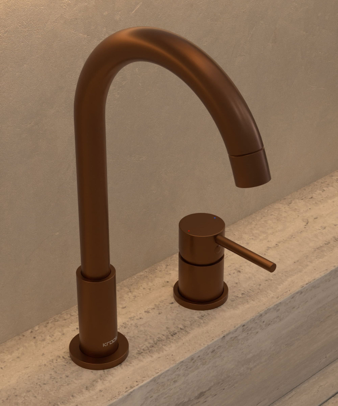 Miscelatore lavabo 2 fori - Corbeau