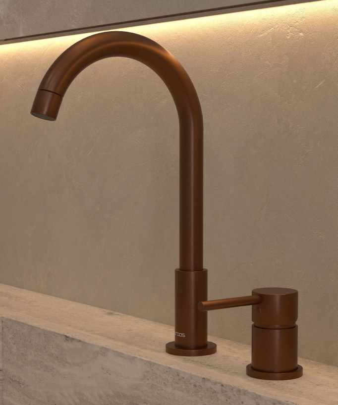 Miscelatore lavabo 2 fori - Corbeau