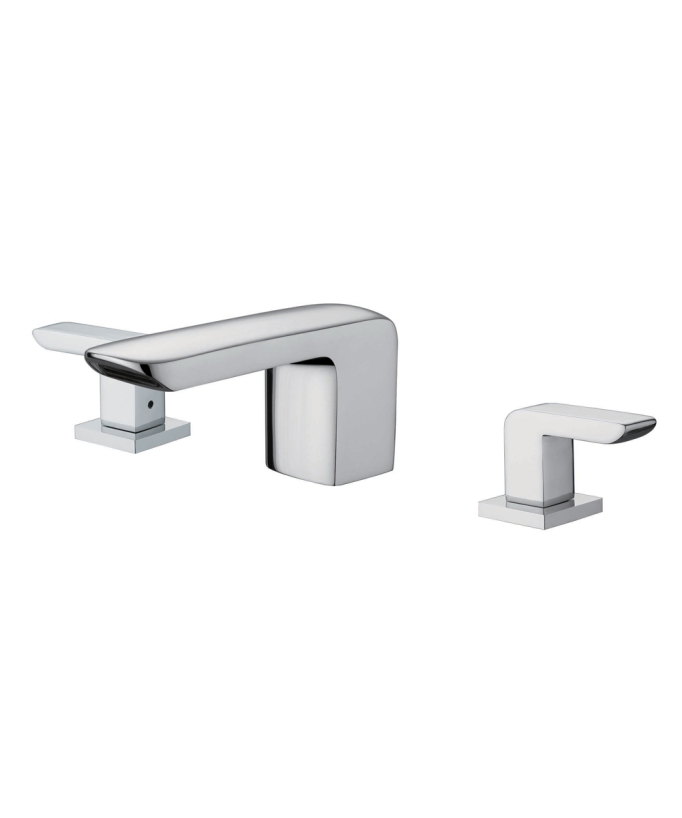 Miscelatore lavabo da piano cromato - Mirfak