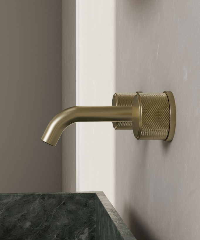Rubinetto lavabo a parete - Leros
