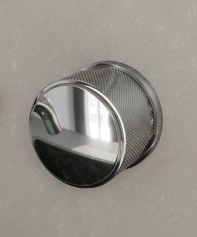 Rubinetto miscelatore a muro per lavabo Cromato - Leros