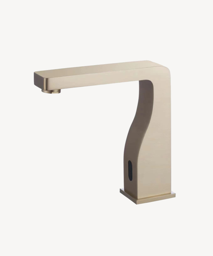 Rubinetto automatico di design per lavabo, acqua fredda - Pula