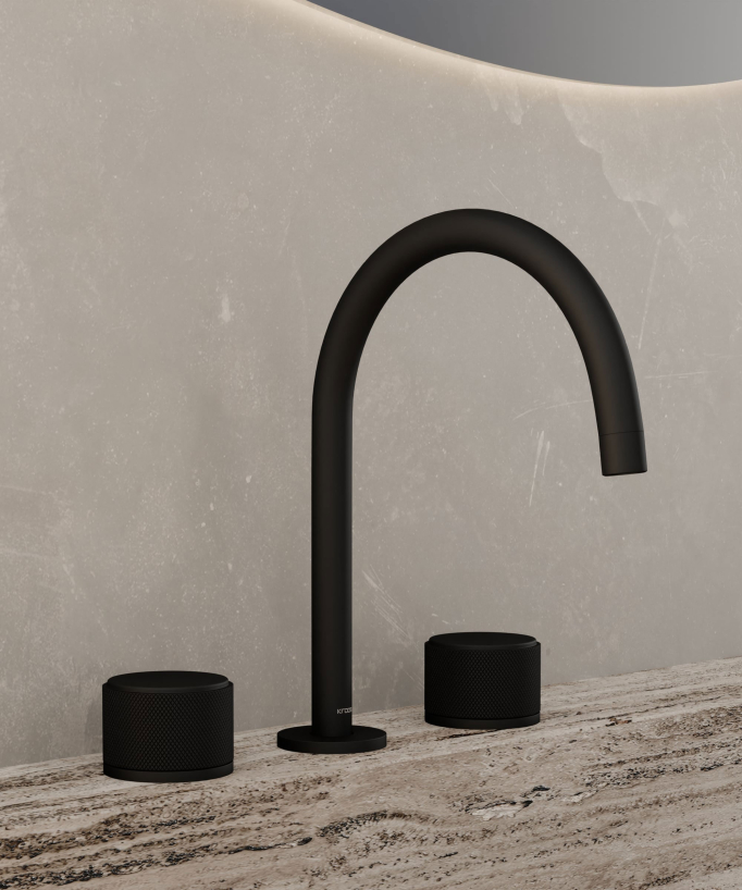 Miscelatore per lavabo con piano - Leros