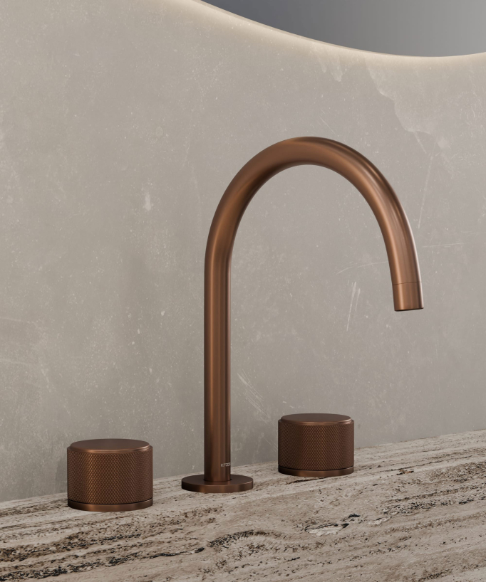 Miscelatore per lavabo con piano - Leros