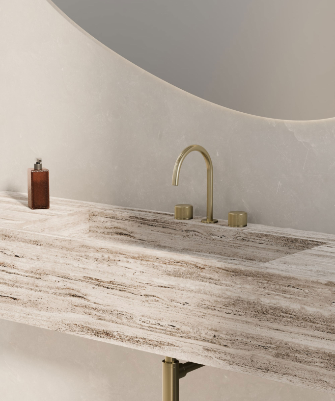 Rubinetto lavabo a ponte - Leros