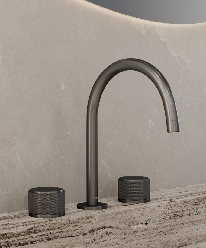 Miscelatore per lavabo con piano - Leros