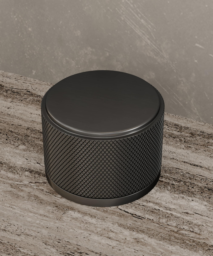 Rubinetto miscelatore lavabo da appoggio Gun metal - Leros