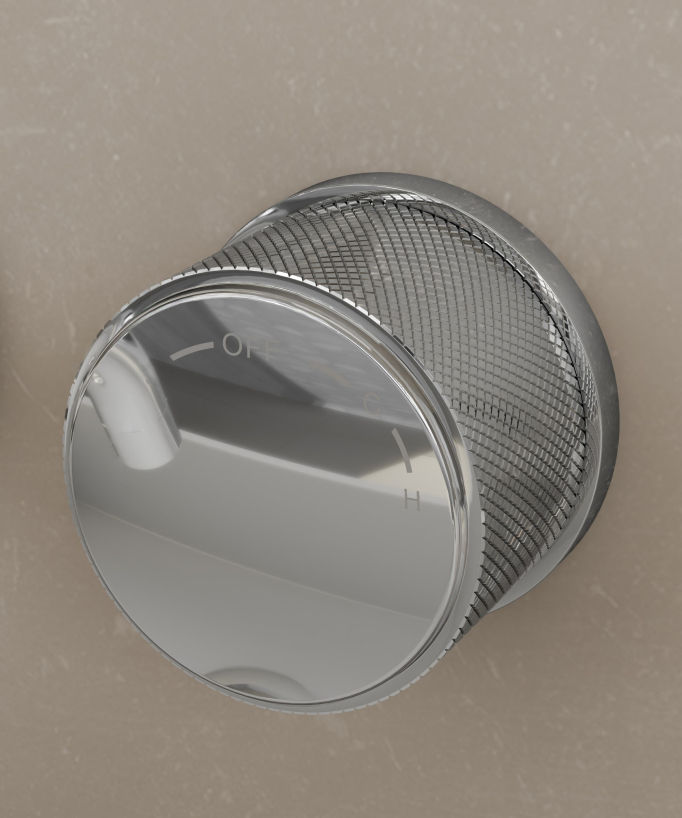 Miscelatore lavabo incasso senza regolazione flusso Cromo - Leros